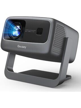 Outdoor 4K Smart Projector with WiFi & Bluetooth, Auto Focus, Short Throw, 65W